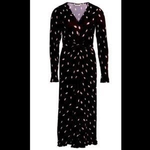 NWT ROTATE Birger Christensen midi-maxi dress, size S.